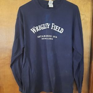 Large Wrigley Feild Long Sleeve shirt